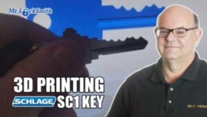 3D Printing Schlage SC1 Key | Richmond Mr. Locksmith