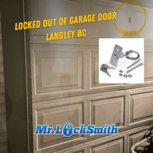 Locked Out of Garage door Mr. Locksmith